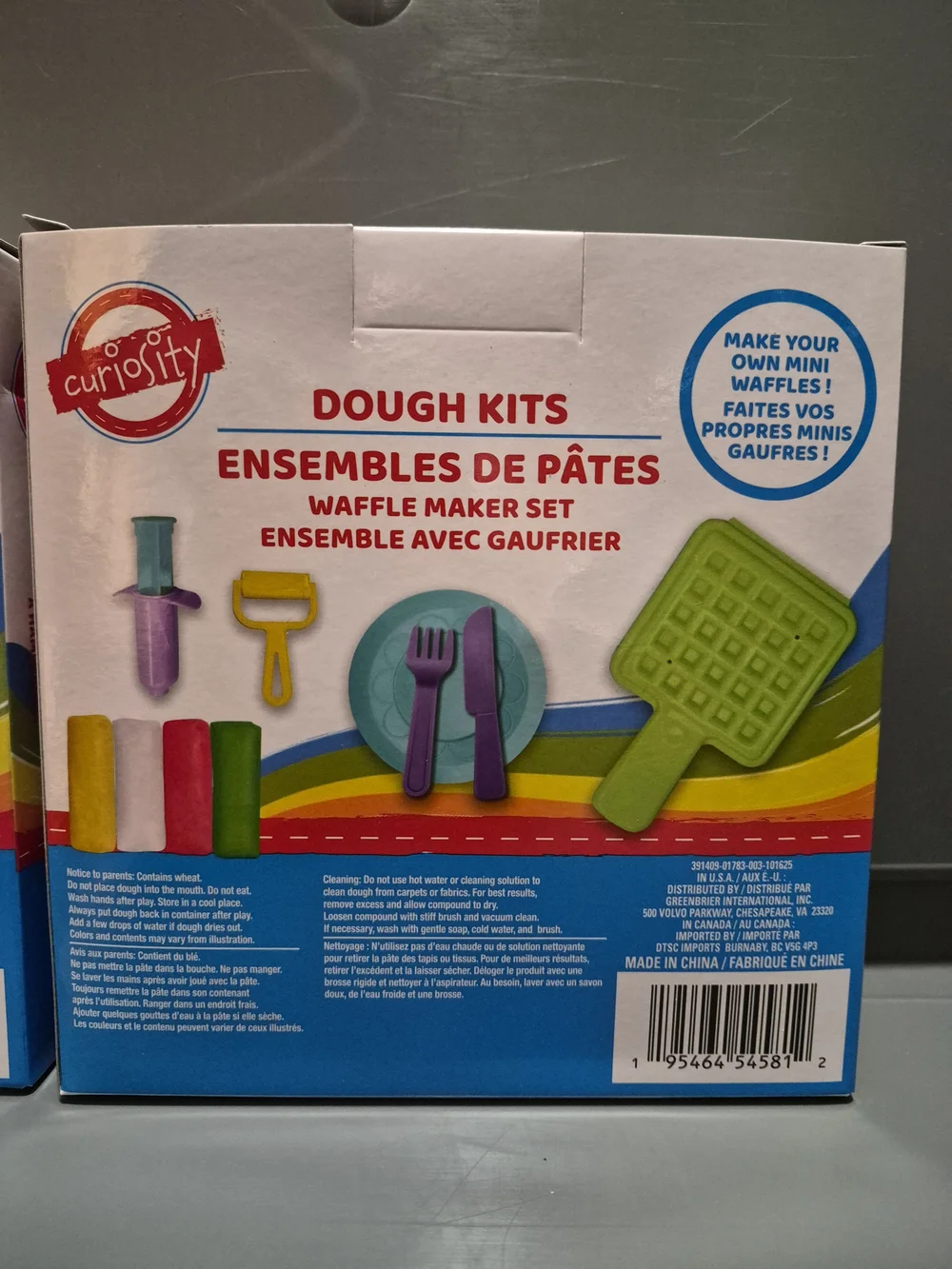 4 Waffle & Burger Dough Kits